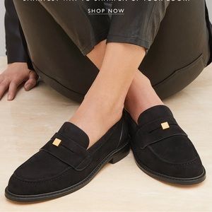 Stuart Weitzman Crome Loafers - back suede - 9.5 (fit like a 9)